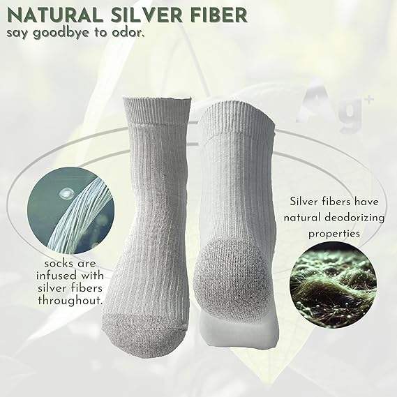 Innovative Sport Socks with Silver Fiber Technology: Enhance Performance & Durability