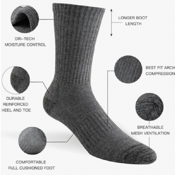 Wholesale Running Socks-Moisture Wicking Athletic Socks
