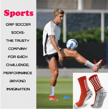 sport socks with silicon grip
